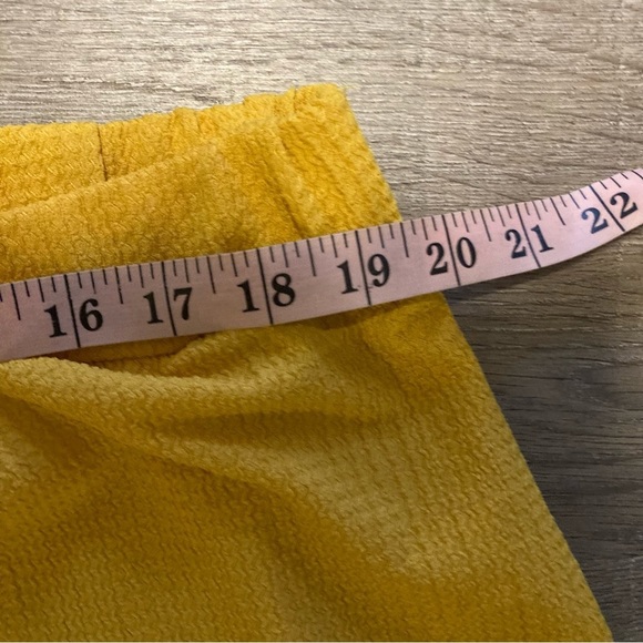 Shein Yellow Crop Top Shrug 1X and Long Slit Skirt 3X Set NWOT (fits 14 16 18) - Picture 8 of 13